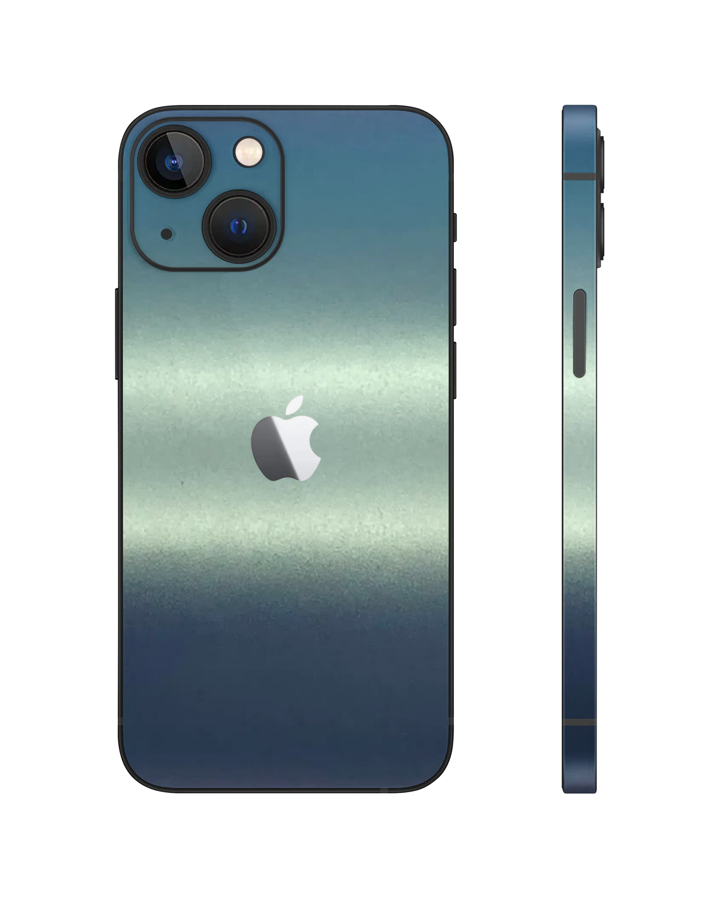 iPhone 14 Color-shift ''Green Blue'' Matte Skin - House of Skinz
