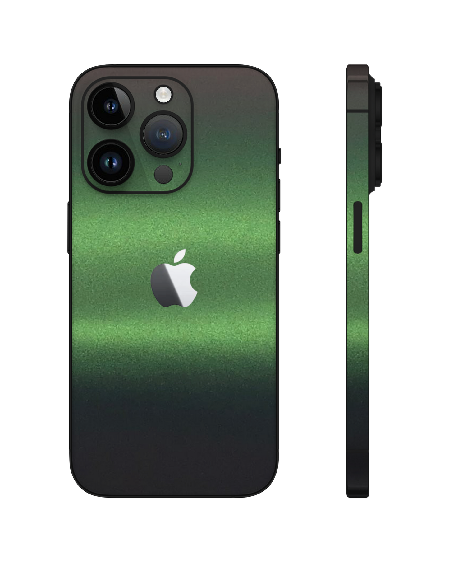 iPhone 15 Pro Color-shift ''Avocado'' Metallic Matte Skin