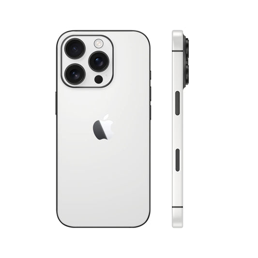 iPhone 15 Pro ''Snow White'' Matte Skin