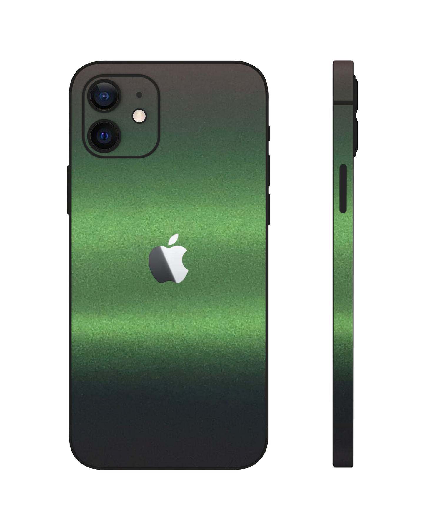 iPhone 12 Mini Color-shift ''Avocado'' Metallic Matte Skin