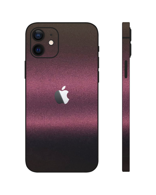 iPhone 12 Color-shift ''Cranberry Bronze'' Matte Skin