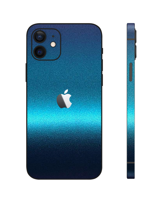 iPhone 12 Mini Color-shift ''Blue Purple'' Metallic Matte Skin