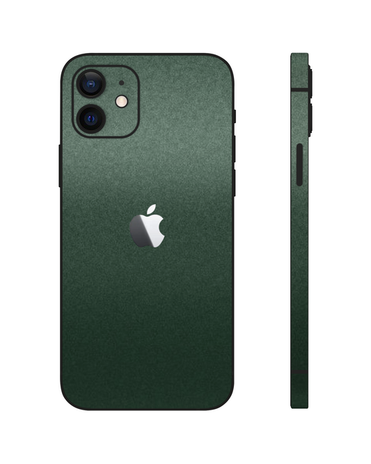 iPhone 12 Mini ''Pine Green'' Metallic Matte Skin