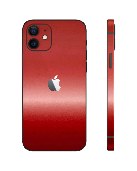 iPhone 12 Mini ''Fireman Red'' Matte Skin