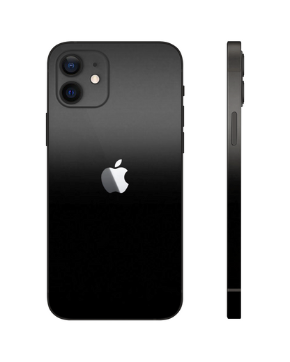 iPhone 12 ''Ultra Black'' Matte Skin