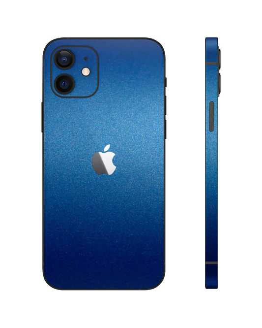 iPhone 12 Mini ''Blue Majesty'' Matte Metallic Skin