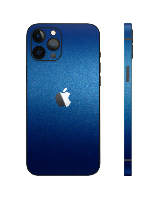 iPhone 12 Pro ''Blue Majesty'' Matte Metallic Skin