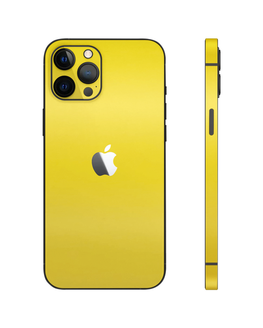 iPhone 12 Pro Max ''Super Yellow'' Matte Skin