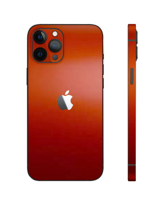 iPhone 13 Pro ''Fireman Red'' Matte Skin