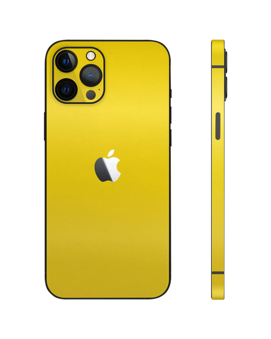 iPhone 12 Pro ''Super Yellow '' Matte Skin