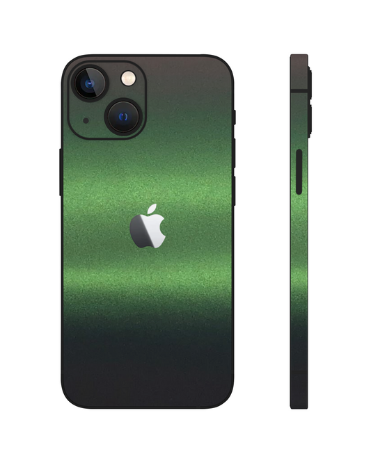 iPhone 13 Mini Color-shift ''Avocado'' Metallic Matte Skin