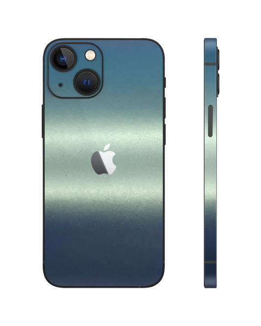 iPhone 13 Color-shift ''Green Blue'' Matte Skin - House of Skinz 