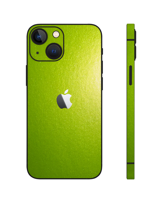 iPhone 13 Mini ''Wasabi Green'' Metallic Matte Skin