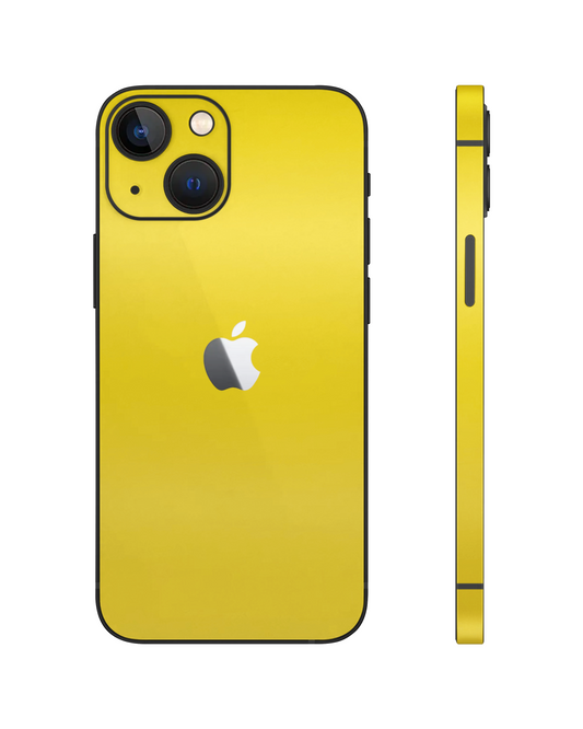 iPhone 13 ''Super Yellow'' Matte Skin