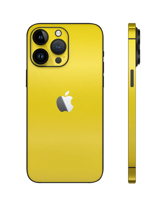 iPhone 14 Pro Max ''Super Yellow'' Matt Skin