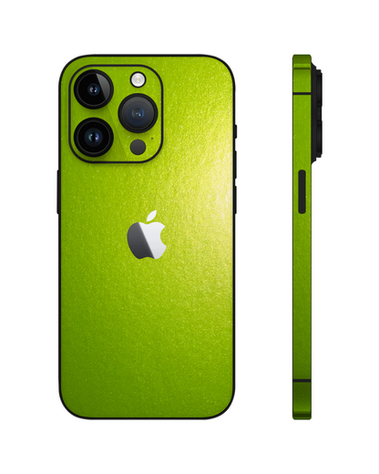 iPhone 15 Pro ''Wasabi Green'' Metallic Matte Skin